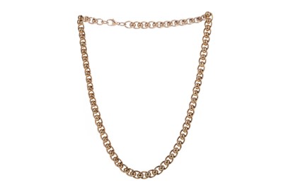 Lot 466 - A GOLD NECKLACE