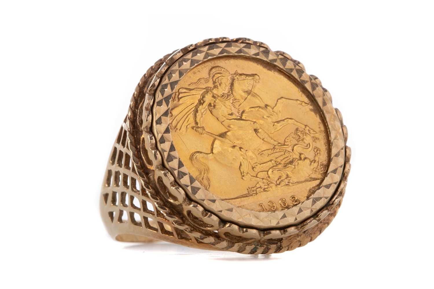 9 ct gold second hand half sovereign ring | eBay