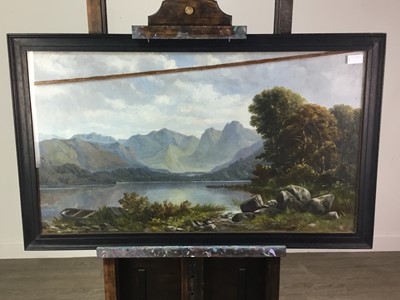 Lot 50 - A LOT OF THREE LANDSCAPE PAINTINGS