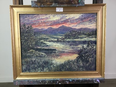 Lot 47 - A LOT OF THREE OIL PAINTINGS