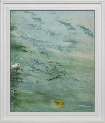 Lot 141 - CANAL DRIFT, AN OIL BY LOUISE GIBSON ANNAND