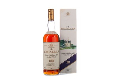Lot 44 - MACALLAN 1968 18 YEAR OLD 75CL