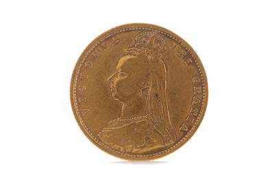 Lot 26 - A VICTORIA GOLD HALF SOVEREIGN DATED 1892