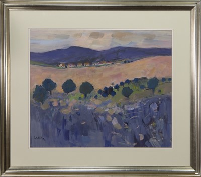 Lot 133 - PINK LIGHT, AN OIL BY ENID FOOTE WATTS