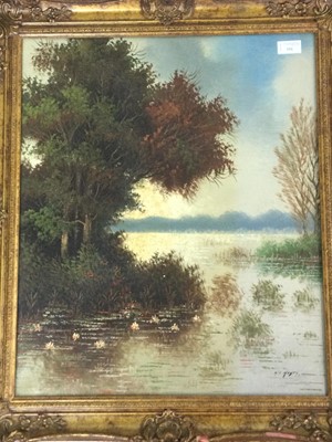 Lot 191 - A CONTINENTAL SCHOOL LANDSCAPE OIL