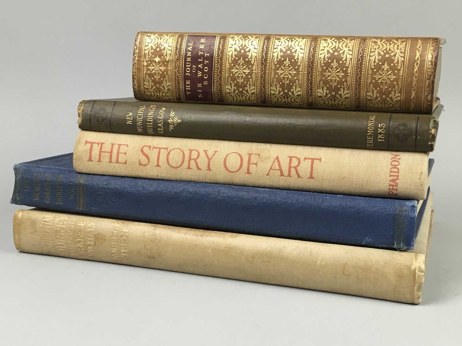 Lot 49 - A LOT OF FIVE ANTIQUARIAN AND ART REFERENCE BOOKS