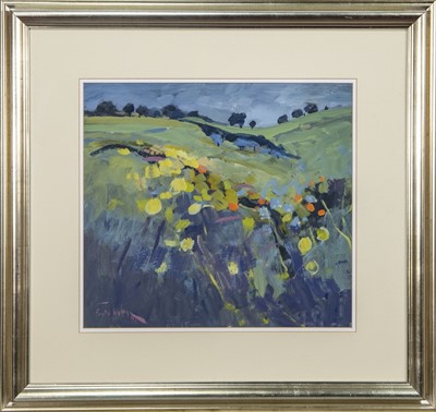 Lot 169 - GREEN EMBANKMENT, AN OIL BY ENID FOOTE WATTS