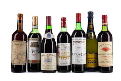 Lot 145 - ASSORTED WINES AND CHAMPAGNE (7 BOTTLES)