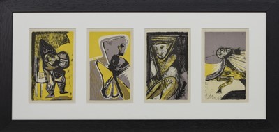 Lot 147 - ORIGINAL LITHOGRAPHS FROM 'POEMS OF SLEEP AND DREAMS', LITHOGRAPHS BY ROBERT COLQUHOUN