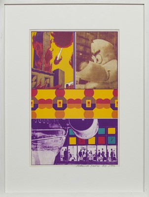 Lot 150 - ERNIE AND T.T. AT ST LOUIS AIRPORT 1967, A PRINT BY EDUARDO PAOLOZZI