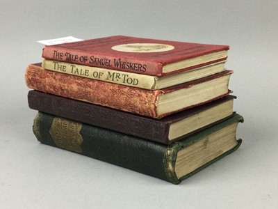 Lot 24 - TWO BEATRIX POTTER FIRST EDITIONS AND THREE OTHER BOOKS