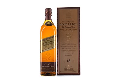 Lot 85 - JOHNNIE WALKER 18 YEAR OLD GOLD LABEL CENTENARY