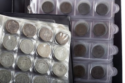 Lot 48 - A COLLECTION OF BRITISH SILVER AND OTHER COINS