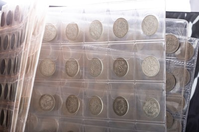 Lot 49 - A COLLECTION OF BRITISH SILVER COINS