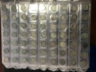 Lot 50 - A COLLECTION OF SILVER AND OTHER COINS