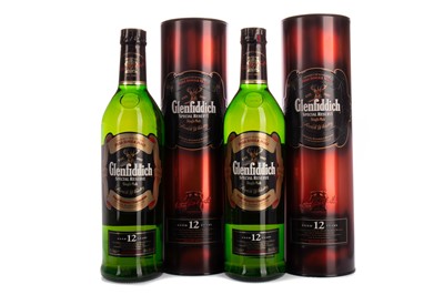 Lot 152 - 2 BOTTLES OF GLENFIDDICH 12 YEAR OLD SPECIAL RESERVE