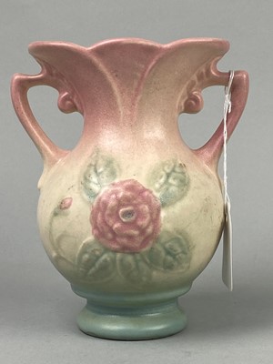 Lot 272 - A CROWN DEVON WALL SCONCE AND OTHER CERAMICS