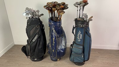 Lot 287 - A LOT OF VARIOUS GOLF CLUBS