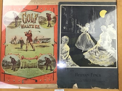 Lot 244 - A SMALL GROUP OF GOLF MEMORABILIA