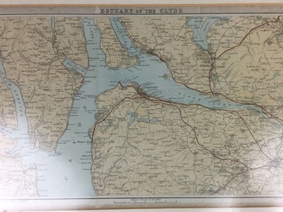 Lot 248 - A MAP OF THE CLYDE, ORCHESTRA AND OPERA BROCHURES