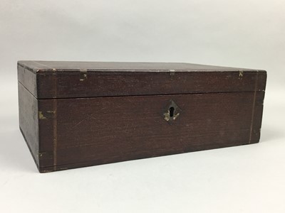 Lot 253 - COLLECTION OF BOXES, along with caskets and...