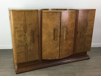 Lot 400 - AN ART DECO ‘CLOUD’ DINING SUITE