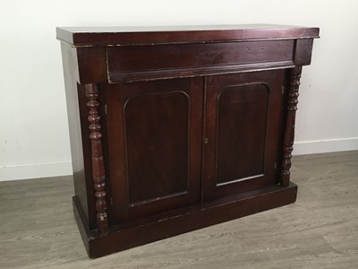 Lot 335 - A VICTORIAN MAHOGANY CHIFFONIER