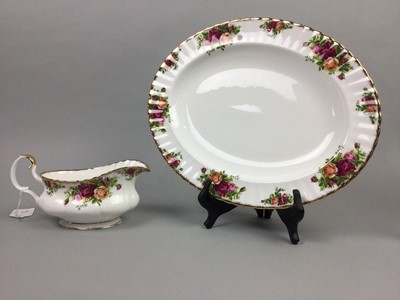 Lot 85A - A ROYAL ALBERT 'OLD COUNTRY ROSES' PART DINNER SERVICE