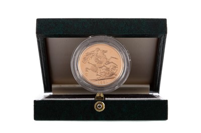 Lot 51 - AN ELIZABETH II GOLD PROOF DOUBLE SOVEREIGN DATED 1991