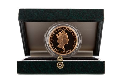Lot 52 - AN ELIZABETH II GOLD PROOF DOUBLE SOVEREIGN DATED 1994