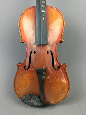 Lot 376 - A STRADIVARIUS COPY VIOLIN