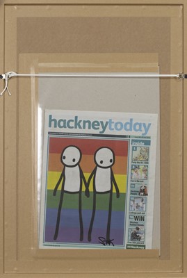Lot 278 - LONDON PRIDE 2016, A PRINT BY STIK