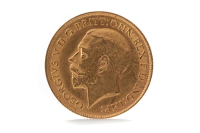 Lot 4 - A GEORGE V GOLD HALF SOVEREIGN DATED 1914