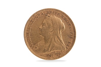 Lot 7 - A VICTORIA GOLD SOVEREIGN DATED 1894