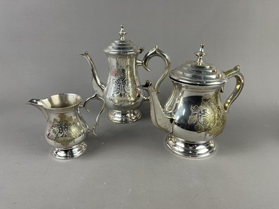 Lot 297 - A LOT OF SILVER PLATED ITEMS