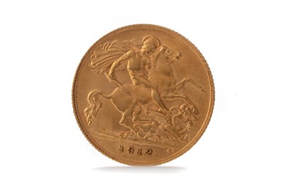 Lot 13 - A GEORGE V GOLD HALF SOVEREIGN DATED 1912