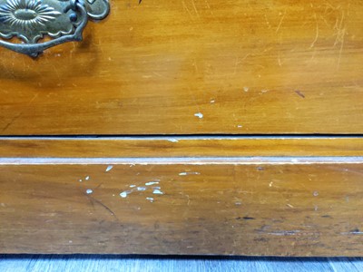 Lot 209 - A VICTORIAN DRESSING CHEST