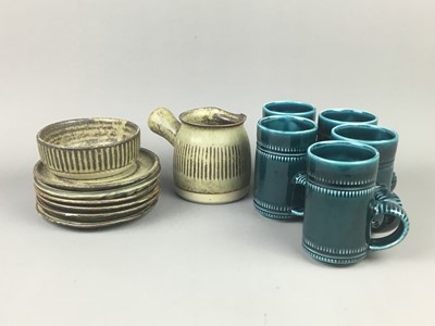 Lot 232 - A SUSIE COOPER PART TEA SERVICE AND OTHER TEA WARE