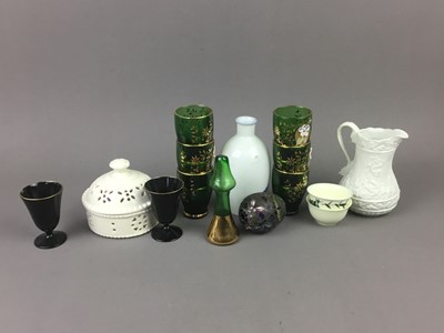 Lot 234 - A COMPOSITE VASE AND OTHER CERAMICS