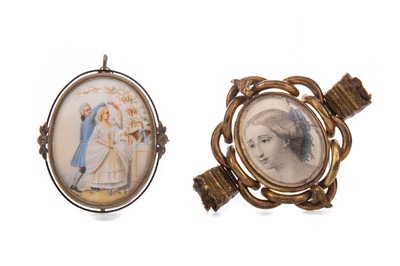 Lot 749 - A LATE 19TH/EARLY 20TH CENTURY CONTINENTAL MINIATURE