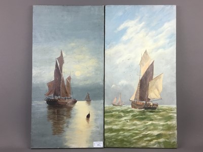 Lot 238 - A LOT OF TWO OILS ON CANVAS