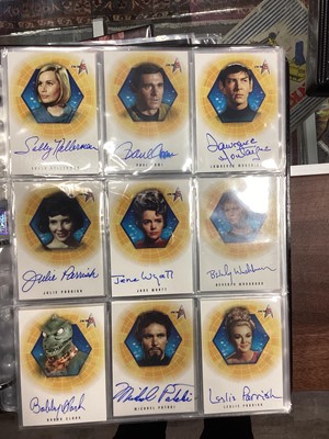 Lot 945 - A COLLECTION OF STAR TREK TRADING CARDS