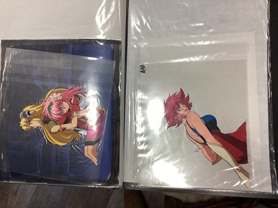 Lot 967 - A COLLECTION OF JAPANESE ANIME CELS