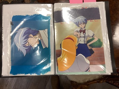 Lot 967 - A COLLECTION OF JAPANESE ANIME CELS