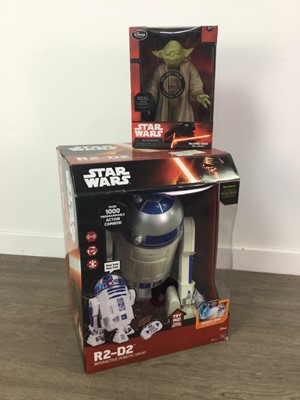 Lot 947 - A LARGE  STAR WARS R2-D2 INTERACTIVE ROBOTIC DROID