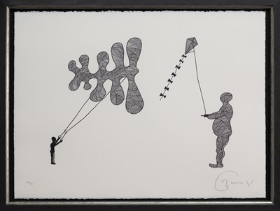 Lot 53 - GO FLY A KITE, AN ARTIST'S PROOF PRINT BY BILLY CONNOLLY