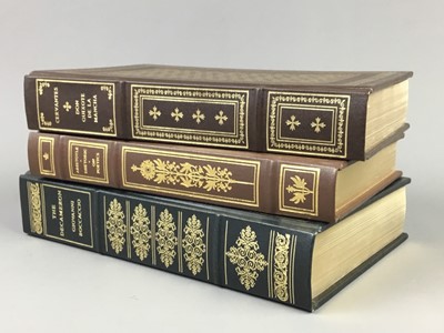 Lot 150 - A COLLECTION OF DECORATIVELY BOUND BOOKS