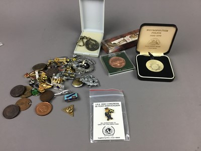 Lot 147 - A COLLECTION OF PIN BADGES
