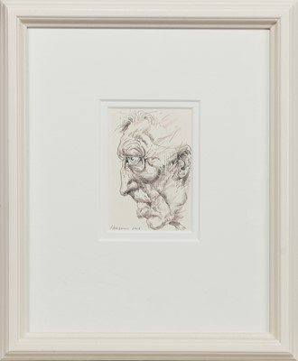 Lot 26 - AN UNTITLED MIXED MEDIA BY PETER HOWSON