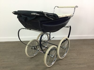 Lot 300 - A SILVER CROSS CHILD'S PRAM AND CHAIR